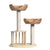 Whisker Wonderland Premium Eco Bamboo Cat Tree Medium - Natural Bamboo Structure, Safe & Stable, Multi-Functional Cat Furniture, Climbing & Scratching