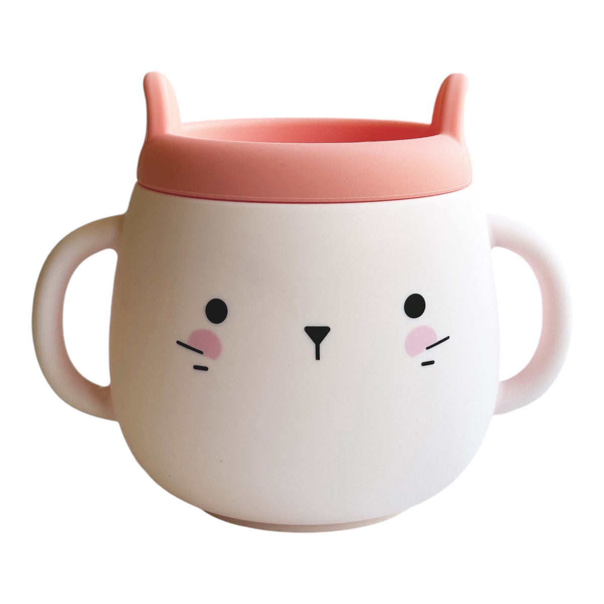 Whisker Wonderland Innovative Hydroponic Cat Grass Growing Mug - Pink | Soil-Free, Digestion &amp; Hairball Aid, Eco-Friendly Silicone, Reusable