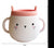 Whisker Wonderland Innovative Hydroponic Cat Grass Growing Mug - Pink | Soil-Free, Digestion & Hairball Aid, Eco-Friendly Silicone, Reusable