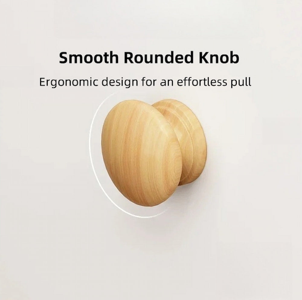 Multi-Storage Nightstand White Wood Combo Three Drawers Open Shelves 3-Tier