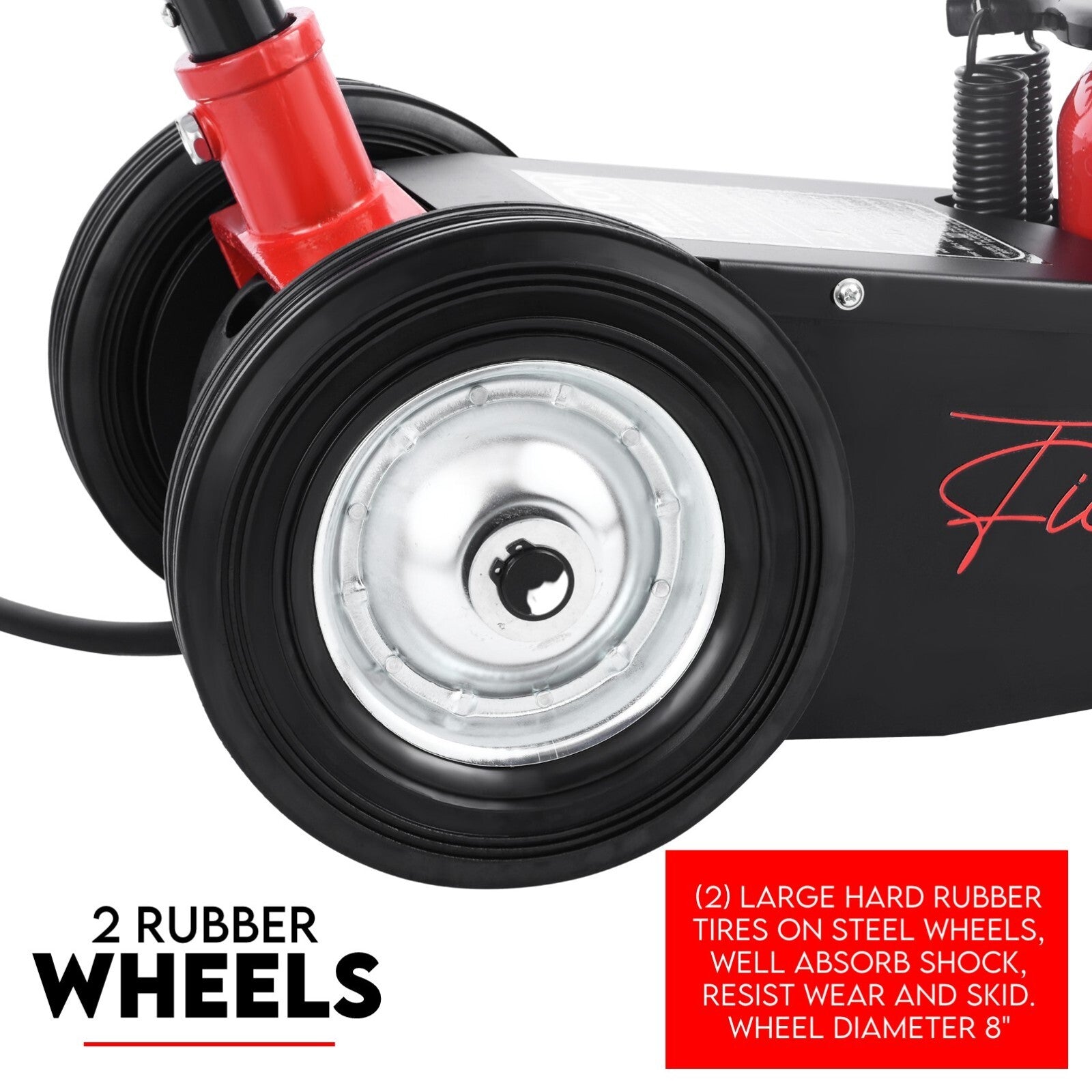 Low Profile 22 Ton Air Hydraulic Trolley Truck Jack Floor Garage Service