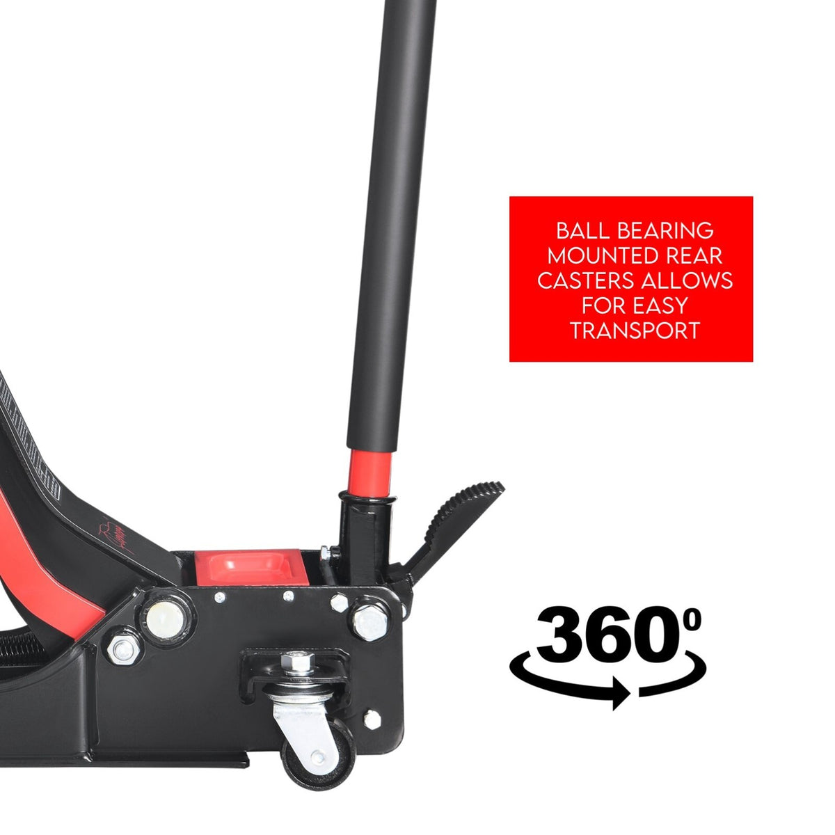 2 Ton Low Profile Trolley Jack Hydraulic Floor Car Lifter Dual Pump 70-620MM