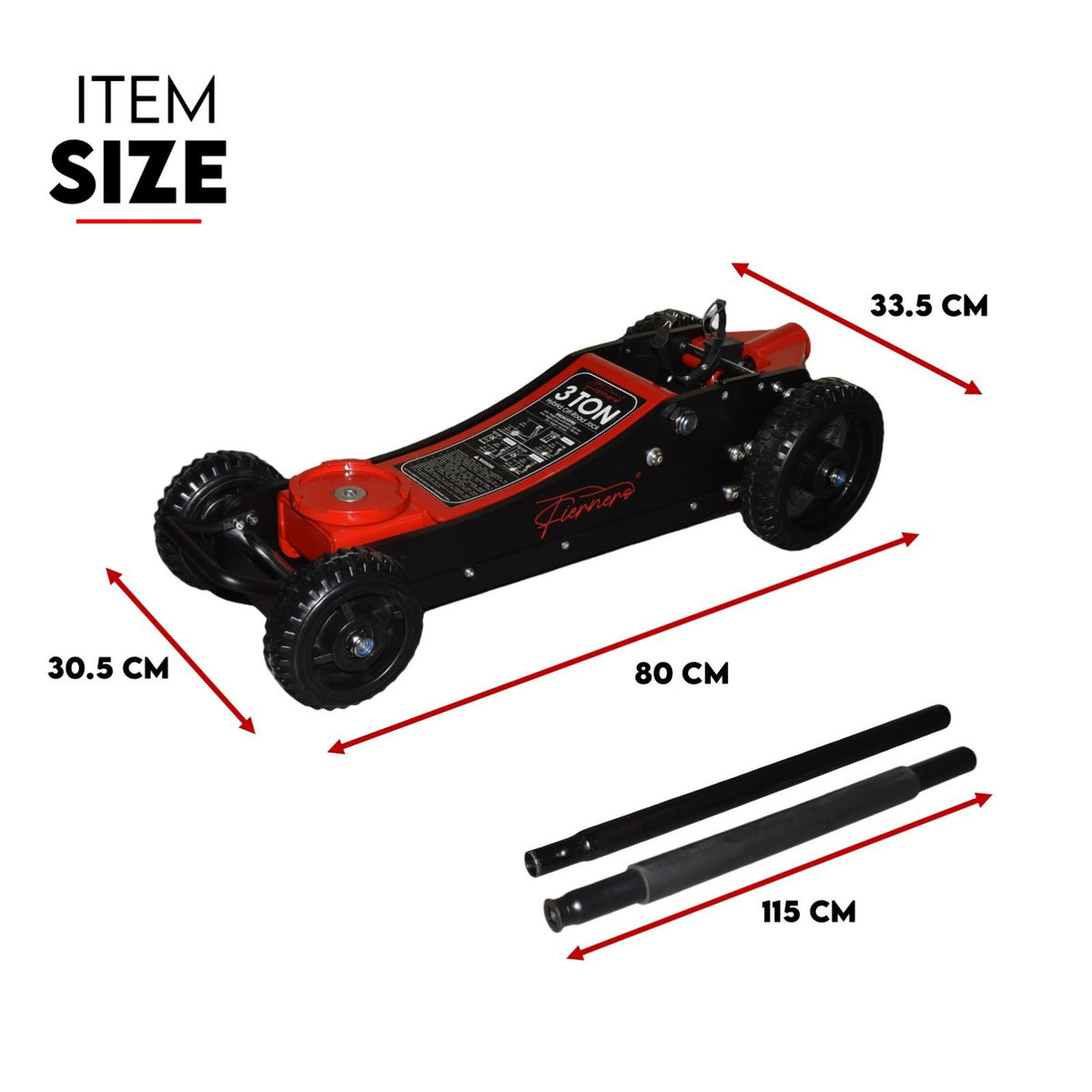 3 Ton Off Road Hydraulic Jack Floor Vehicle Quick Lift for Trucks SUVs