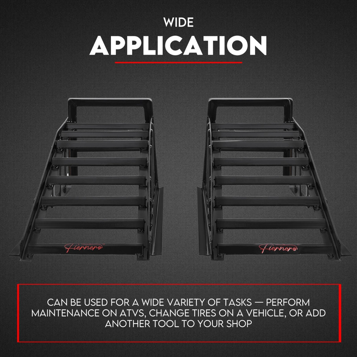 Heavy Duty Car Ramp Set 2000kg Low Profile Car Service Ramps 2x