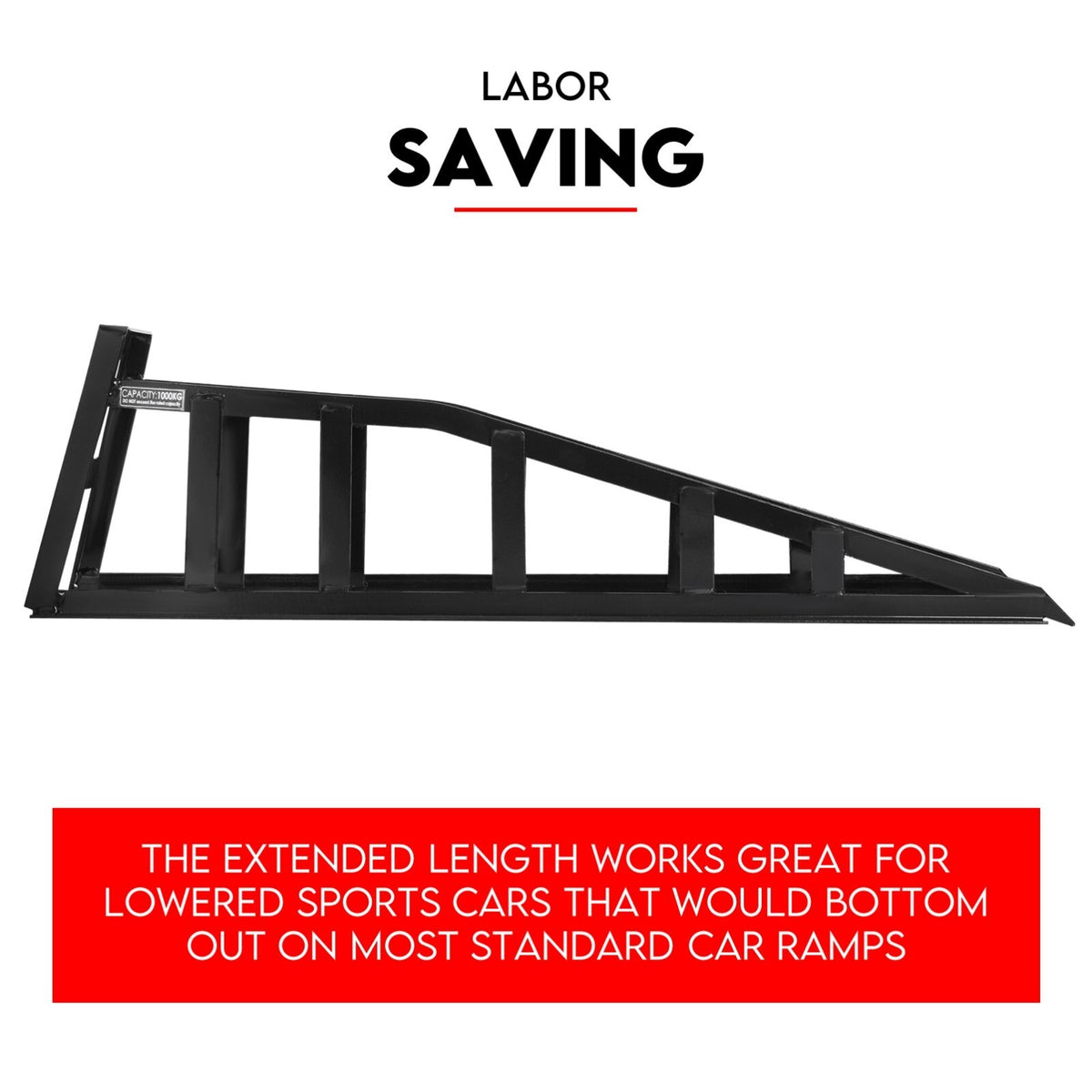 Heavy Duty Car Ramp Set 2000kg Low Profile Car Service Ramps 2x