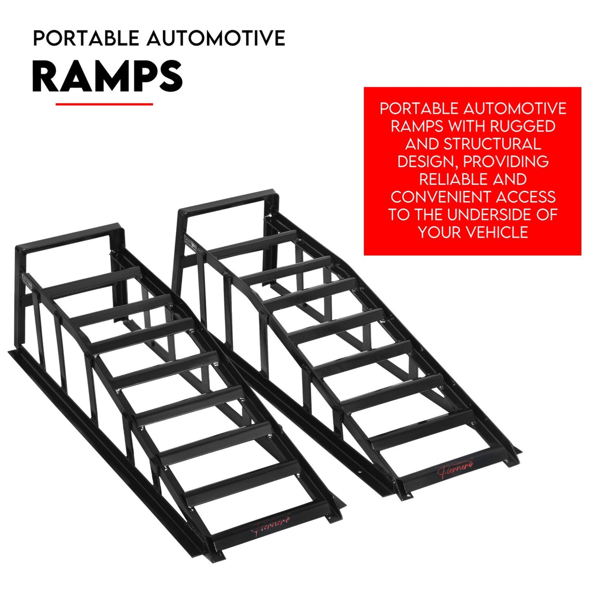 Heavy Duty Car Ramp Set 2000kg Low Profile Car Service Ramps 2x
