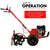 212CC Tiller Cultivator 4 Blades Rotating Tines Power Rotary Hoe Handheld