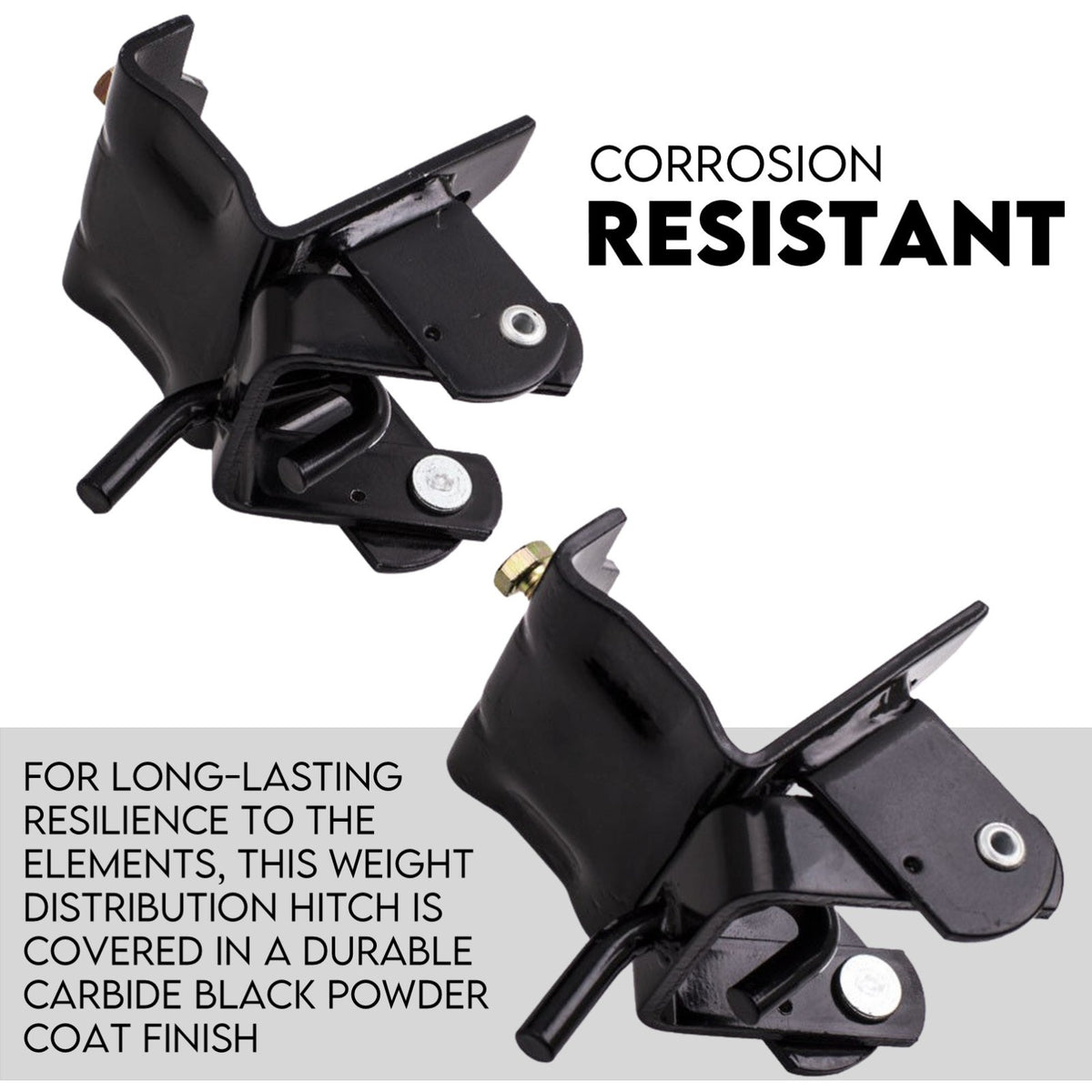 800lbs Weight Distribution Hitch System Load Leveller Caravan Anti Sway Bars