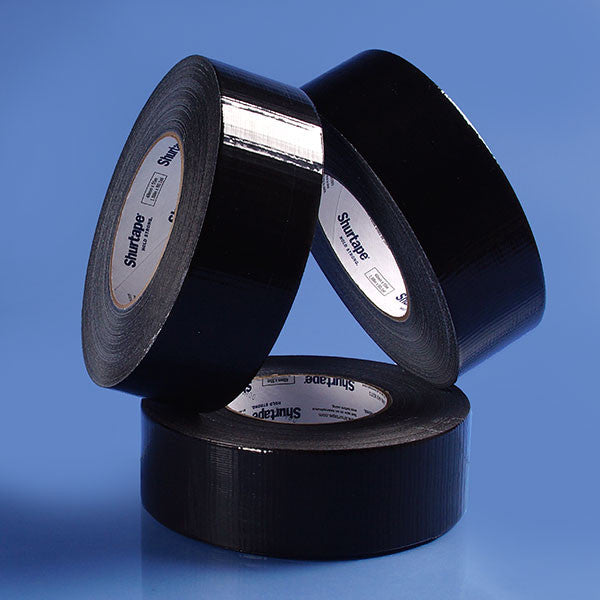 5 Pack Black Duct Tape 50 Metres Industrial Grade Waterproof UV Resistant Crafts Home Maintenance