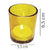 10 Pack Yellow Glass Votive Candle Holders Table Centreoieces  Xmas Wedding Anniversary Event Recption Party Function or Home Decor