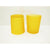 10 Pack Yellow Frosted Glass Votive Candle Holders Table Centreoieces  Xmas Wedding Anniversary Event Recption Party Function or Home Decor