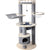 HONEYPOTCAT Majestic Reinforced Multi-Level Cat Tree With Hammock - 168cm