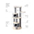 HONEYPOTCAT Majestic Reinforced Multi-Level Cat Tree  - 165cm