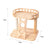HONEYPOTCAT MZ Happy Steps Wooden Cat Tree - 53cm