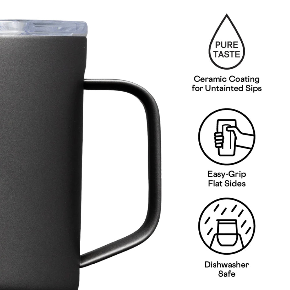 Corkcicle Mug - 500ml Matte Black