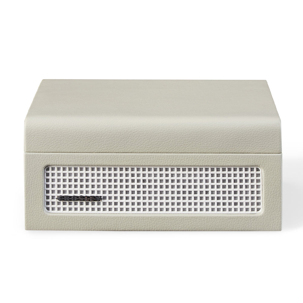 Crosley Voyager Portable Retro CD Player with Stereo Bluetooth Speakers, FM Radio - Dune