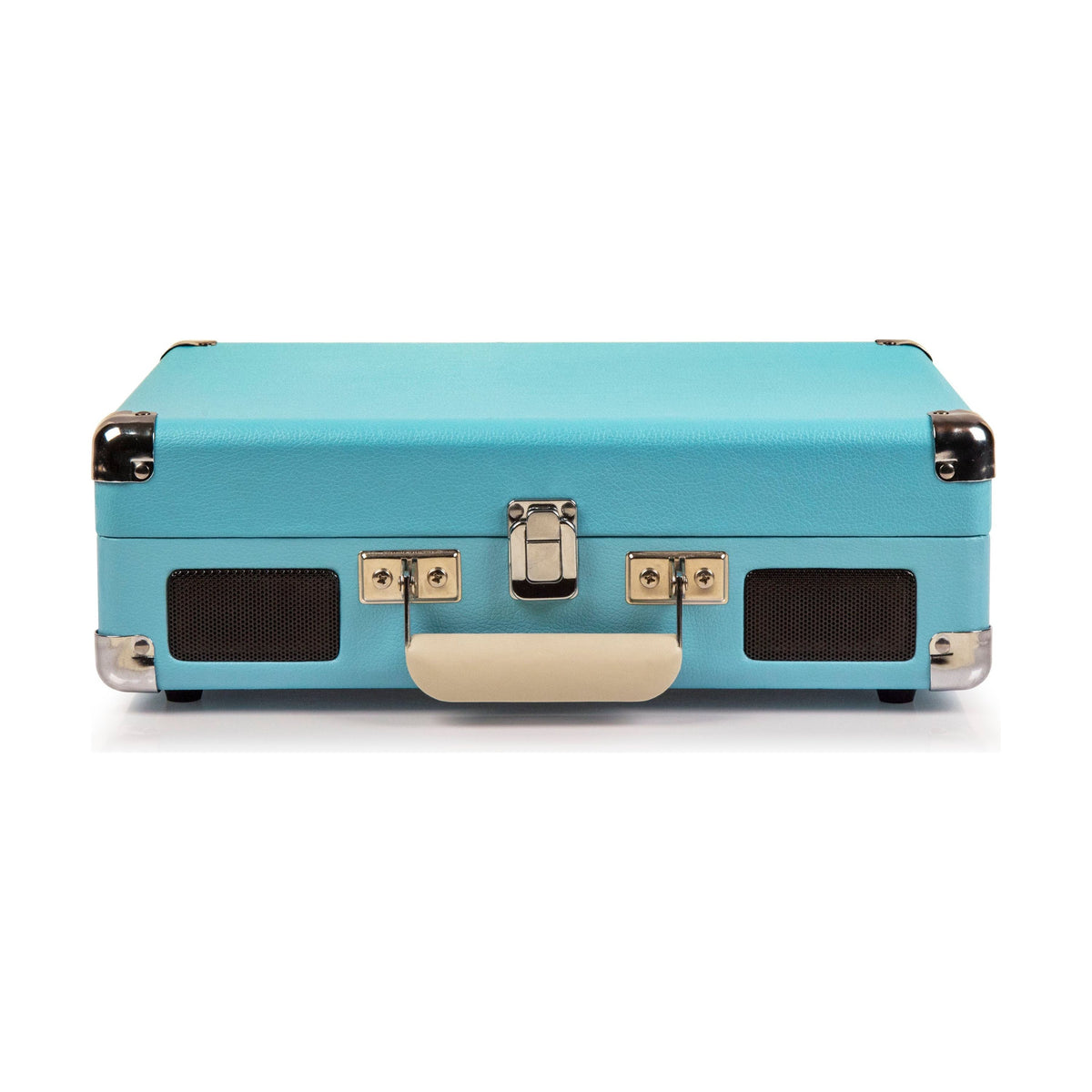 Crosley Cruiser Bluetooth Portable Turntable - Turquoise + Bundled Crosley Record Storage Display Stand