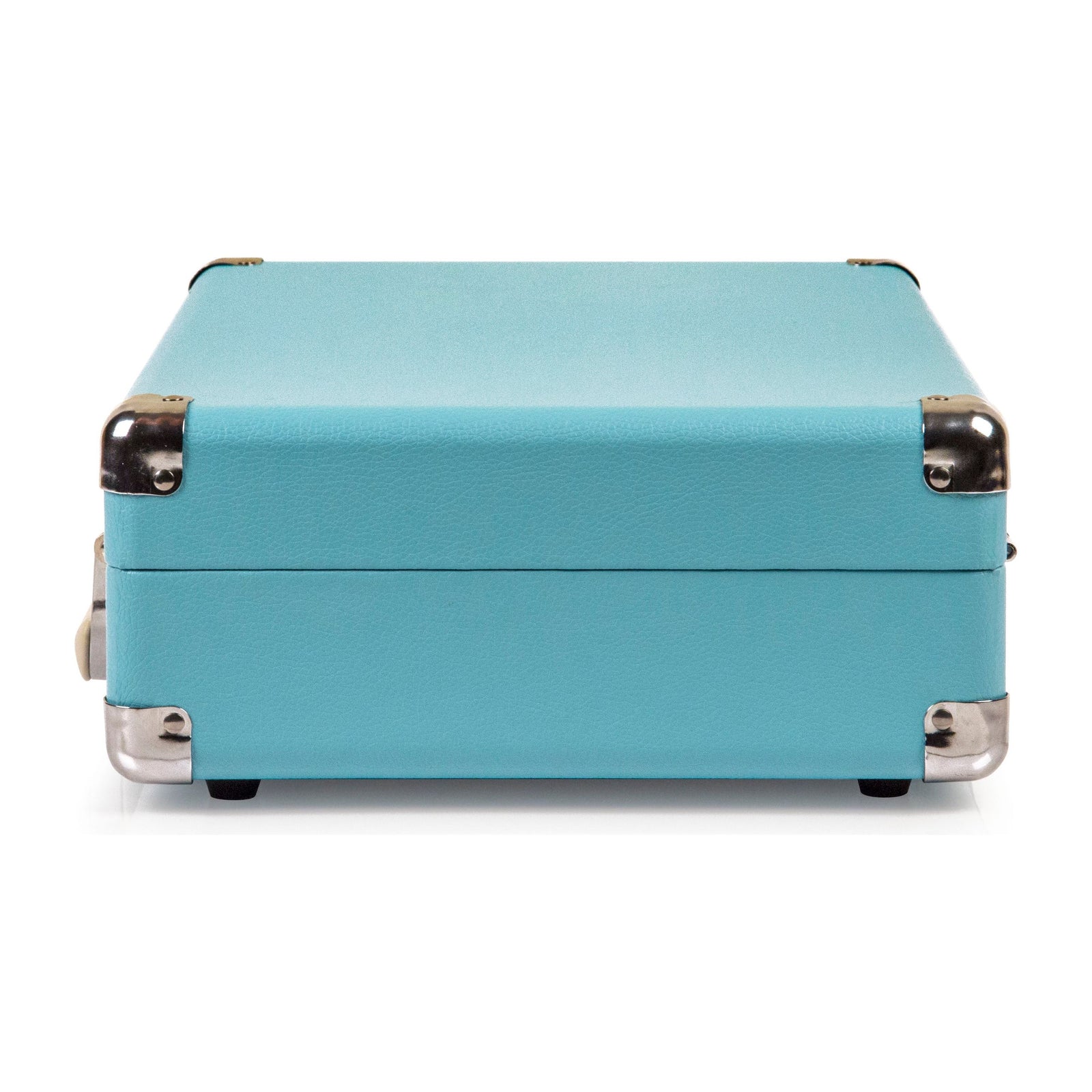 Crosley Cruiser Bluetooth Portable Turntable - Turquoise + Bundled Crosley Record Storage Display Stand