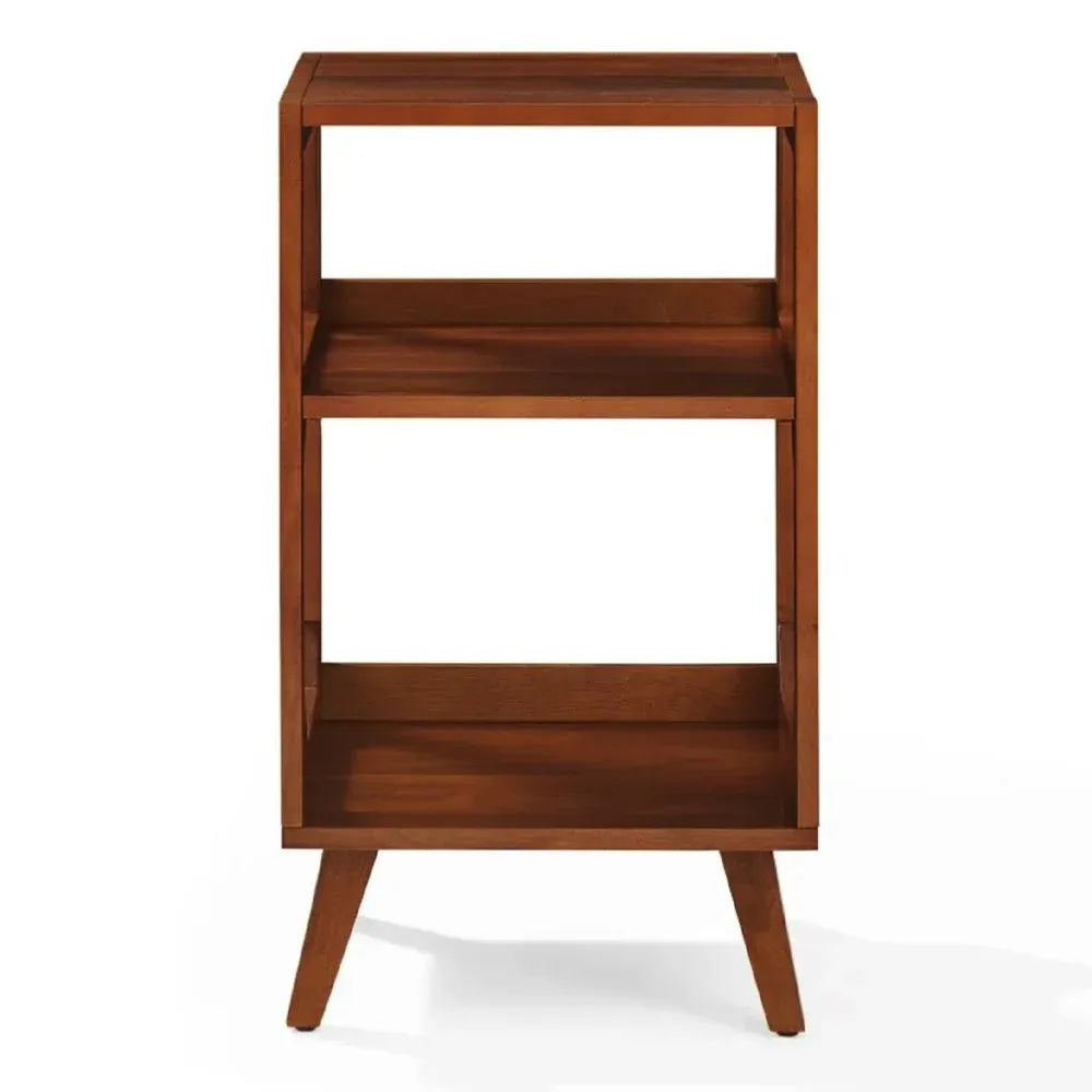 Crosley Asheville Small Record Player Stand -  Walnut