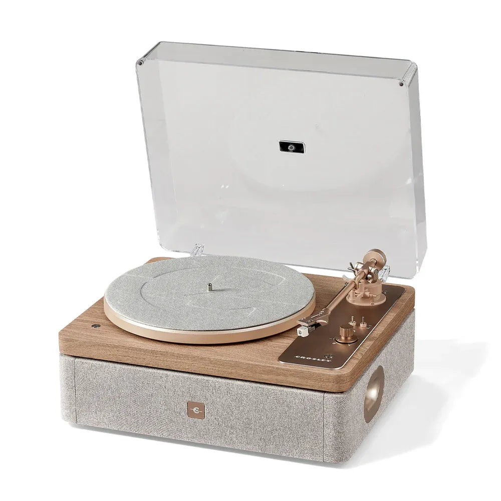 Crosley E100 Record Player Shelf System - Natural