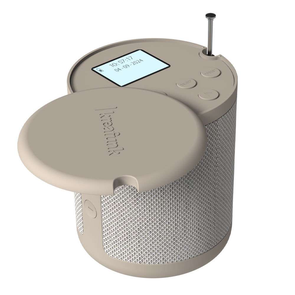 Kreafunk Dabbie Dab+/Fm Radio W/ Bluetooth - Ivory Sand