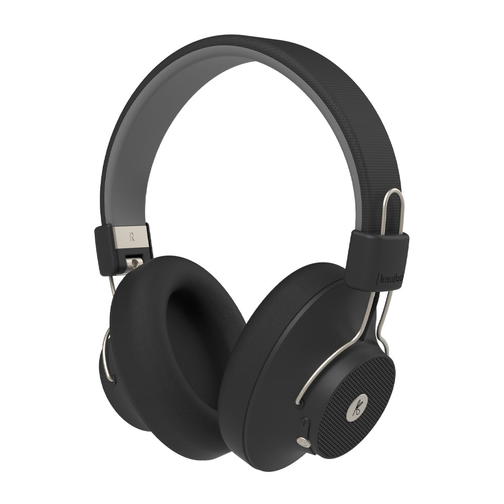 Kreafunk Abeat Qi Bluetooth Headphones W/ Anc - Black