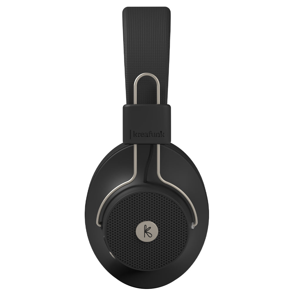 Kreafunk Abeat Qi Bluetooth Headphones W/ Anc - Black