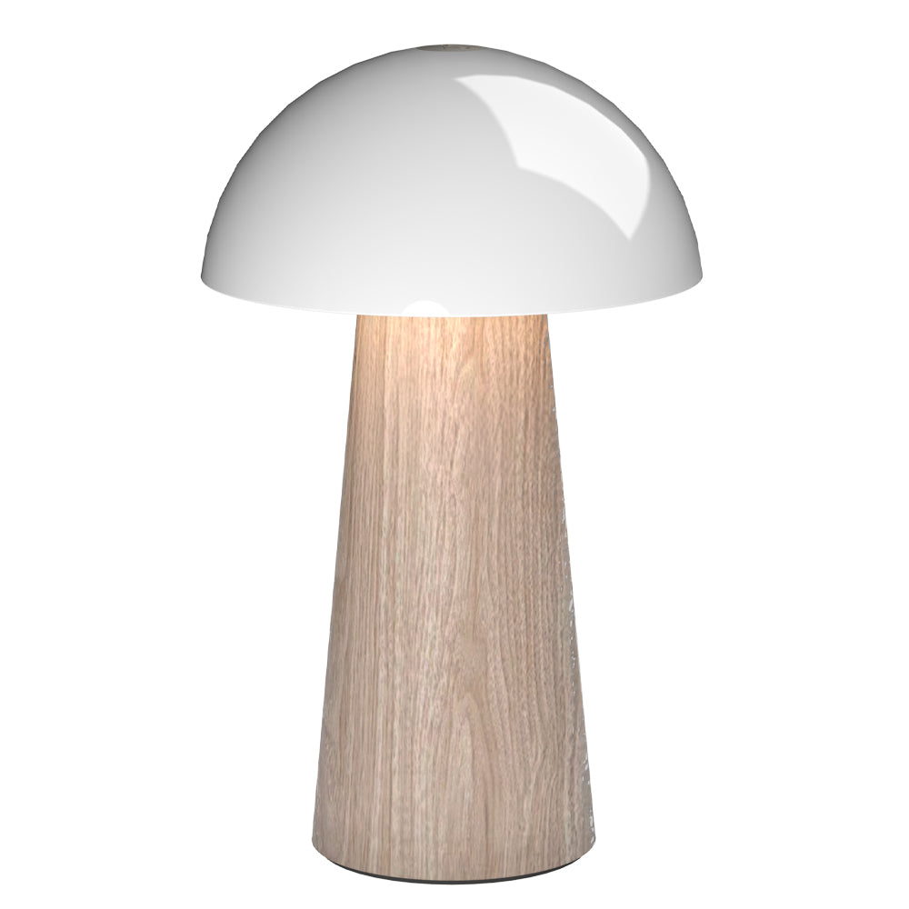 Kreafunk Bello Lamp, Portable And Rechargeable - Light Wood