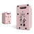 Kanto ORA 100W Powered Reference Desktop Computer Speakers with Bluetooth 5.0 Pink
