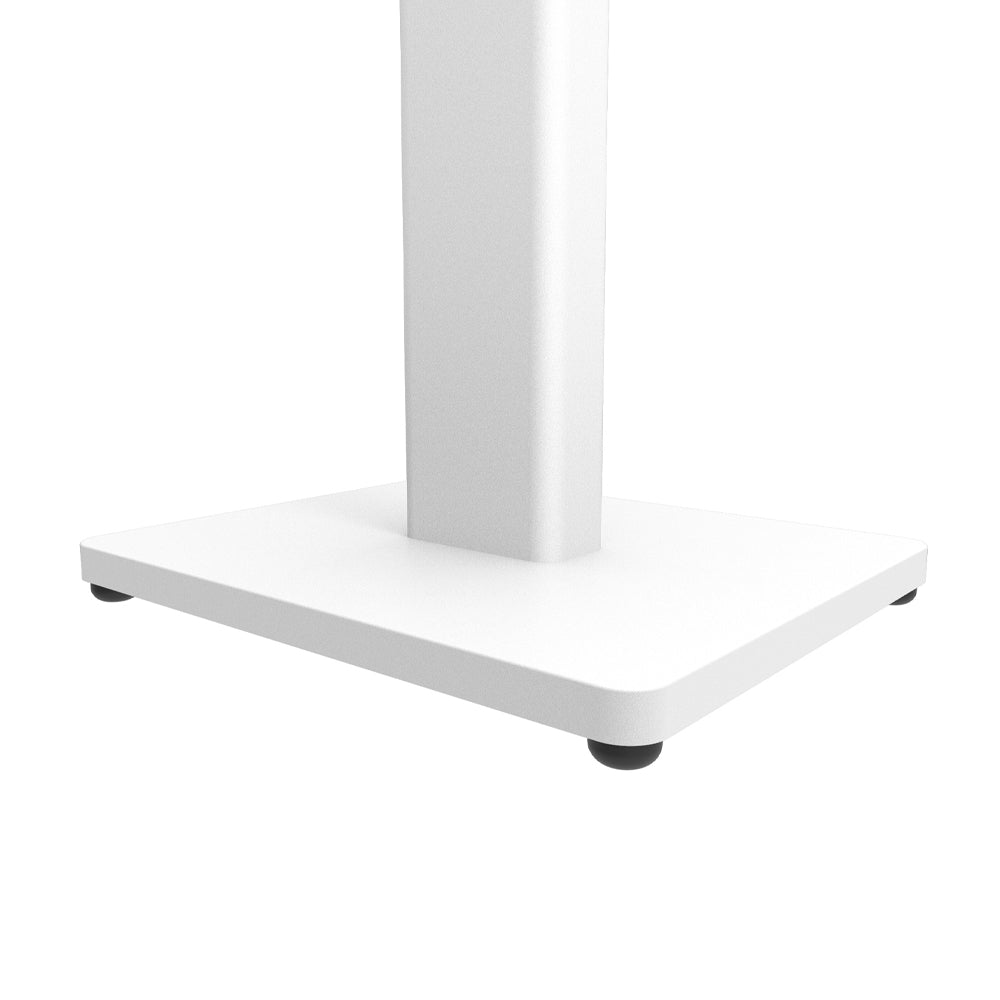 Kanto ST28W 28" Universal Bookshelf Speaker Floor Stand - White, Pair