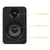 Kanto YU Passive 4" Speakers with 1" Silk Dome Tweeter and 4" Kevlar Woofer - Black, Pair