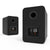 Kanto YU Passive 4" Speakers with 1" Silk Dome Tweeter and 4" Kevlar Woofer - Black, Pair
