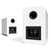 Kanto YU Passive 4" Speakers with 1" Silk Dome Tweeter and 4" Kevlar Woofer - White, Pair