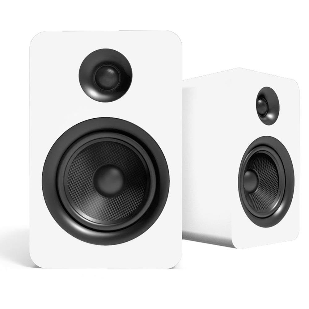 Kanto YU Passive 5.25&quot; Speakers with 1&quot; Silk Dome Tweeter and 5.25&quot; Kevlar Woofer - White, Pair