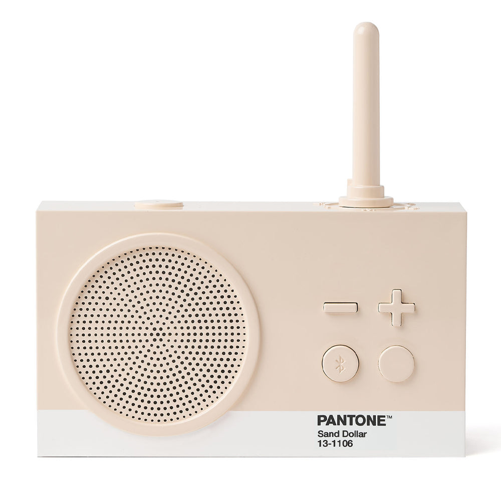 Lexon Thykho 3 Fm Radio &amp; Bluetooth Speaker PANTONE - Sand