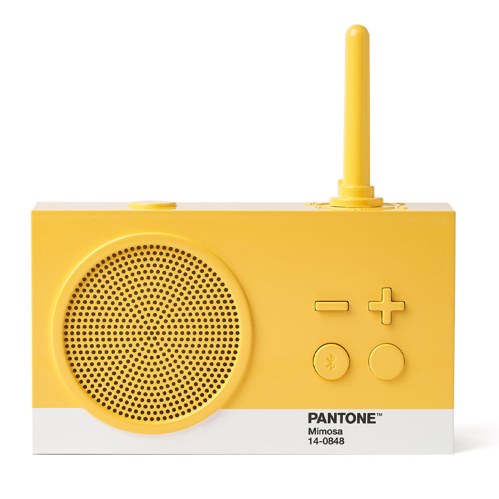 Lexon Thykho 3 Fm Radio &amp; Bluetooth Speaker PANTONE -Yellow