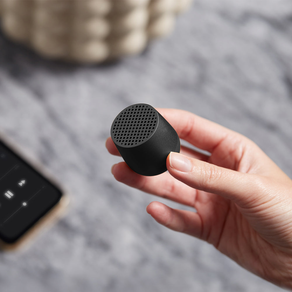 Lexon Mino+ Mini Bluetooth Speaker - Black