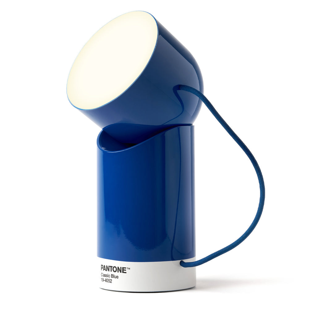 Lexon Orbe Portable Led Lamp With Moving Head PANTONE - Classic Blue