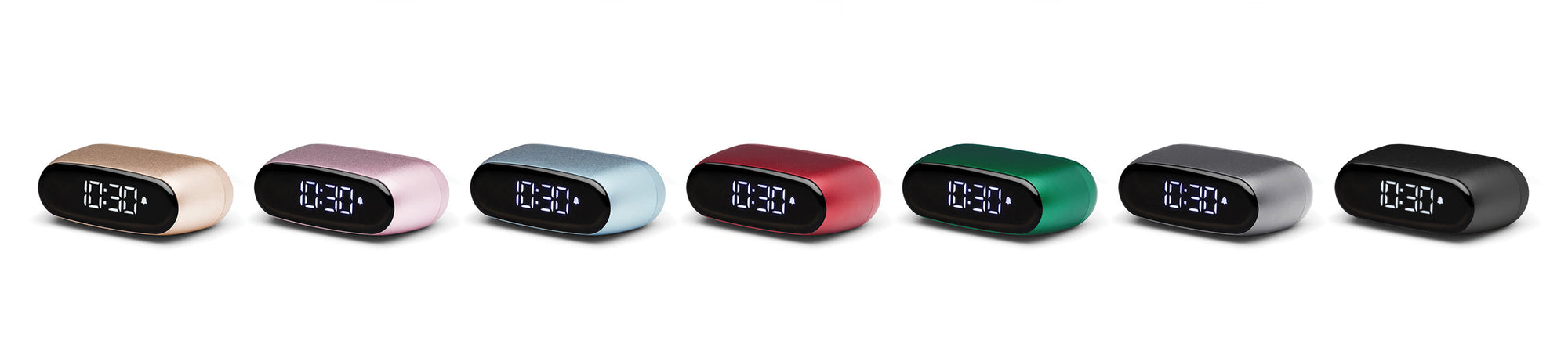 Lexon Minut Mini Alarm Clock - Gold