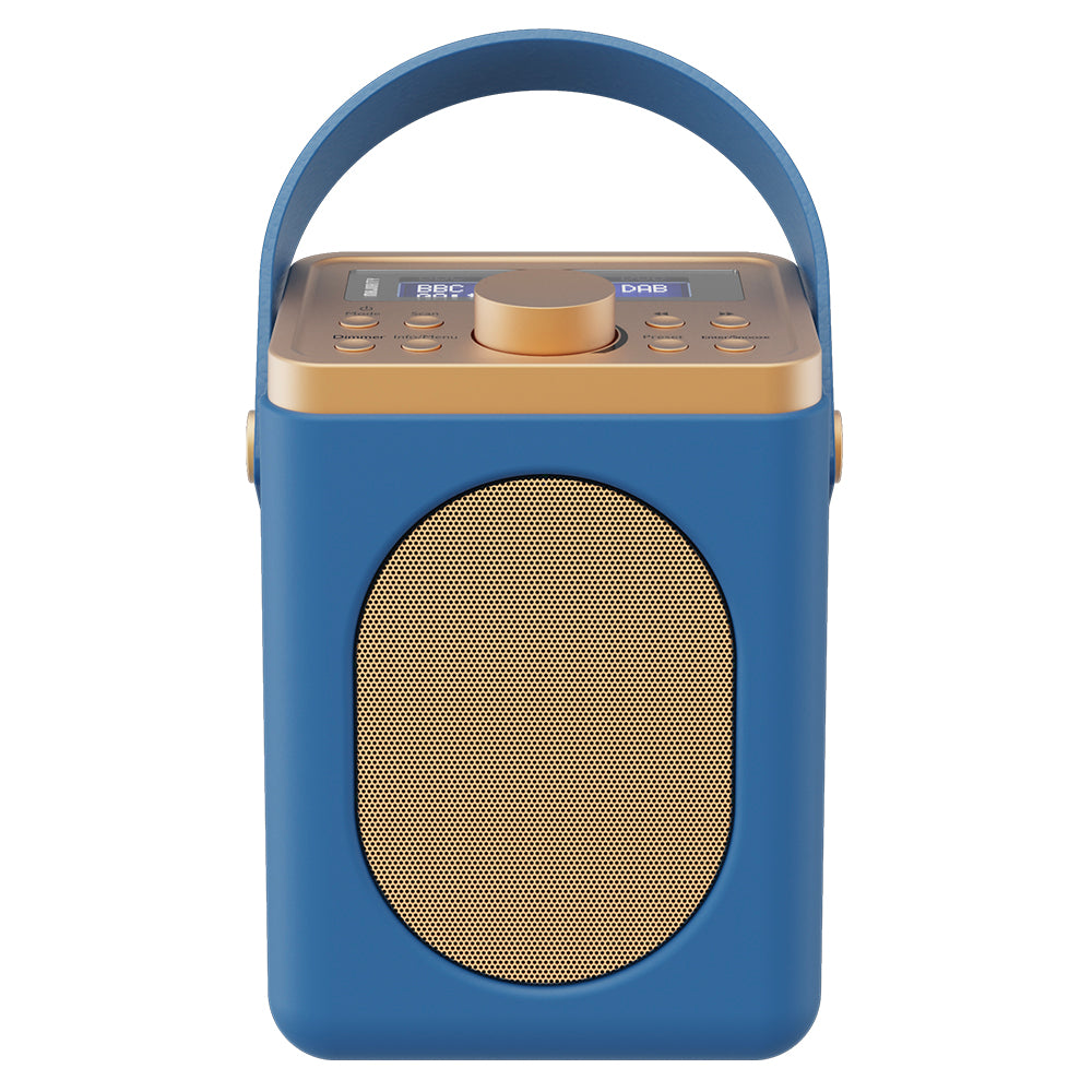 Majority Little Shelford Bluetooth &amp; DAB Radio with Bluetooth-Midnight Blue