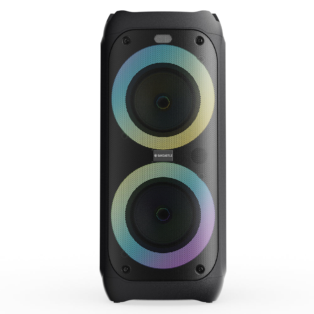 Majority PS200 - Party Speaker 80w Bluetooth Karaoke &amp; PA System - Black
