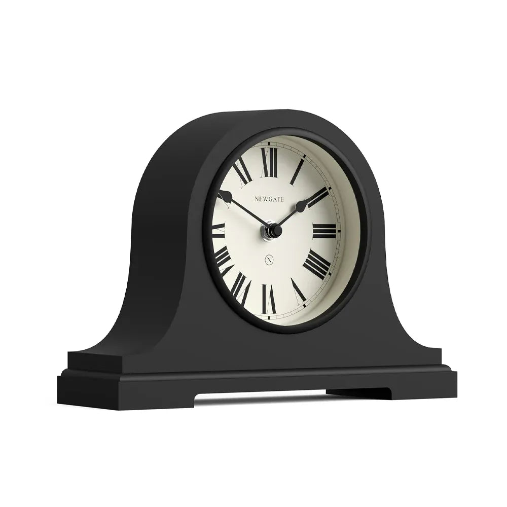 Newgate Broadway Mantel Clock-Black
