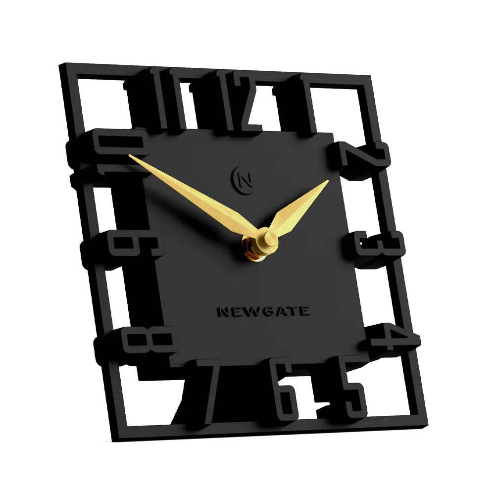 Newgate Highline Mantel Clock-Black