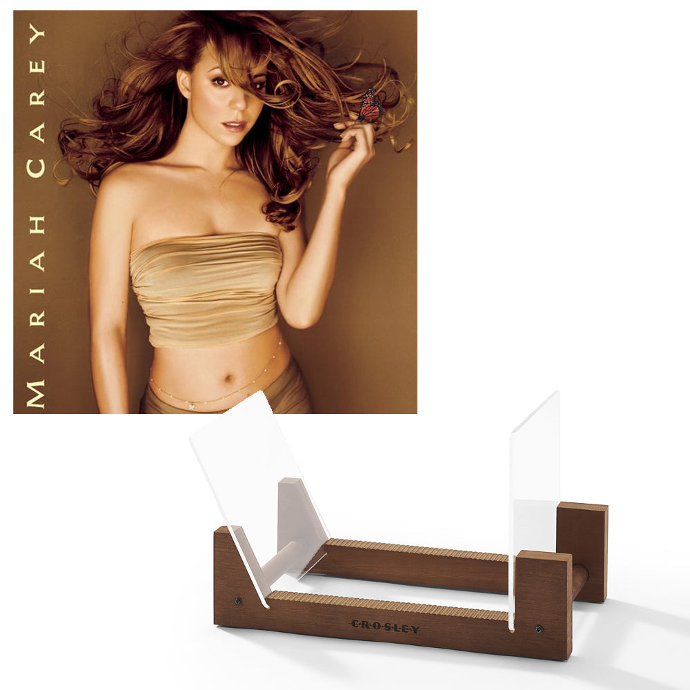Mariah Carey Butterfly Vinyl Album &amp; Crosley Record Storage Display Stand