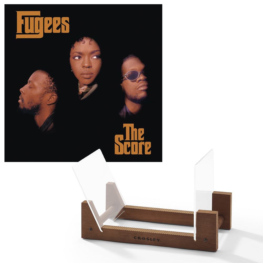 Fugees The Score Vinyl Album &amp; Crosley Record Storage Display Stand