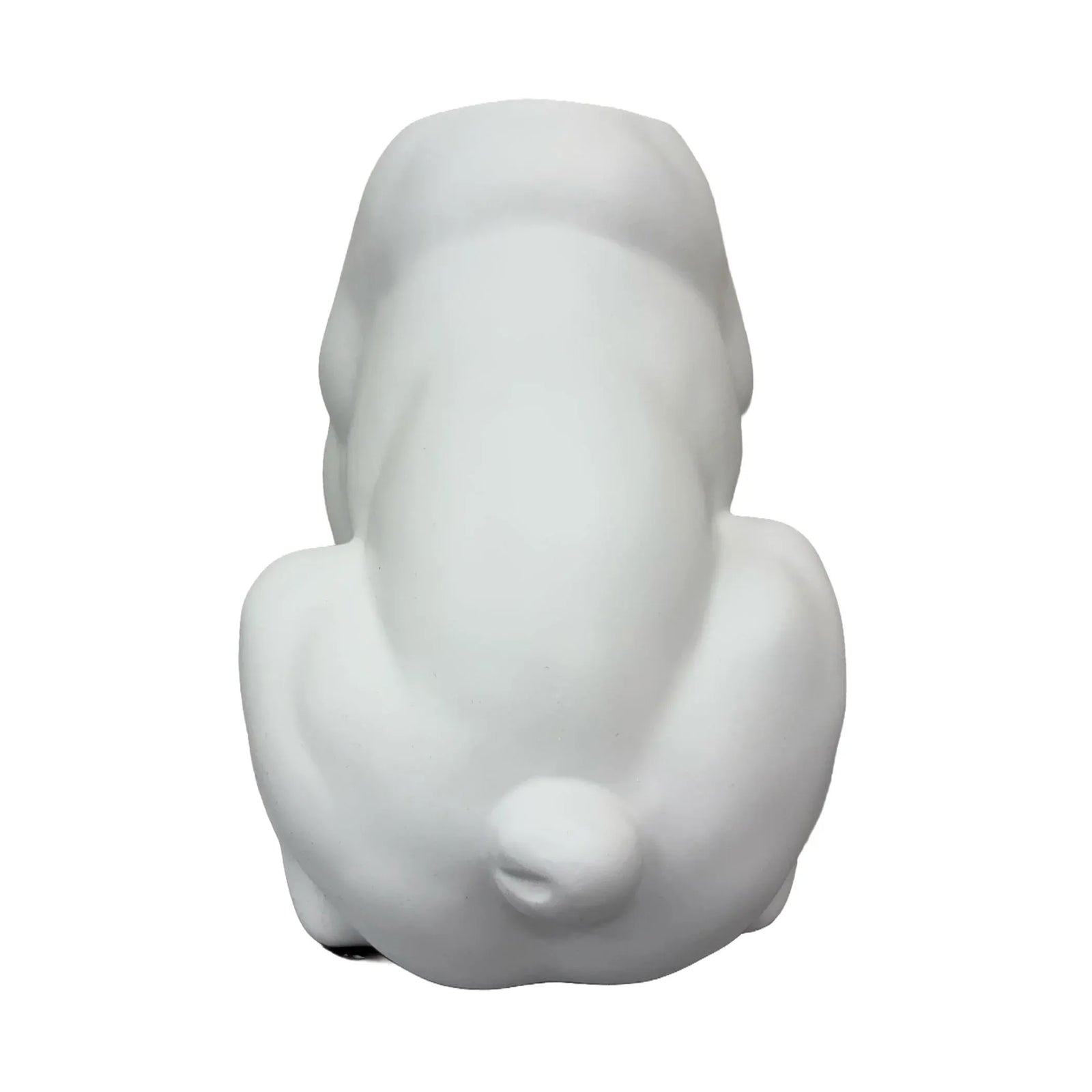 Urban Attitude Maggie Bulldog Planter - Matte White