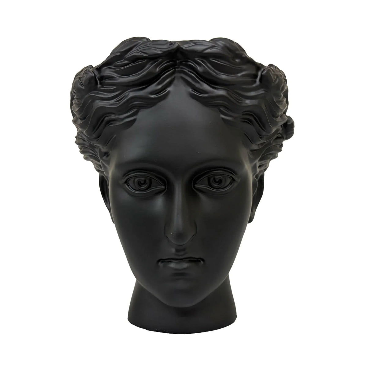 Urban Attitude Venus Head Planter - Matte Black