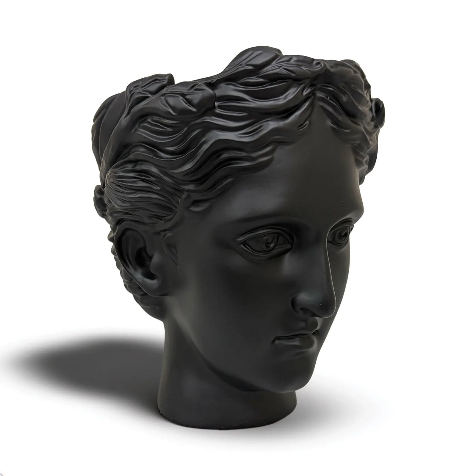 Urban Attitude Venus Head Planter - Matte Black