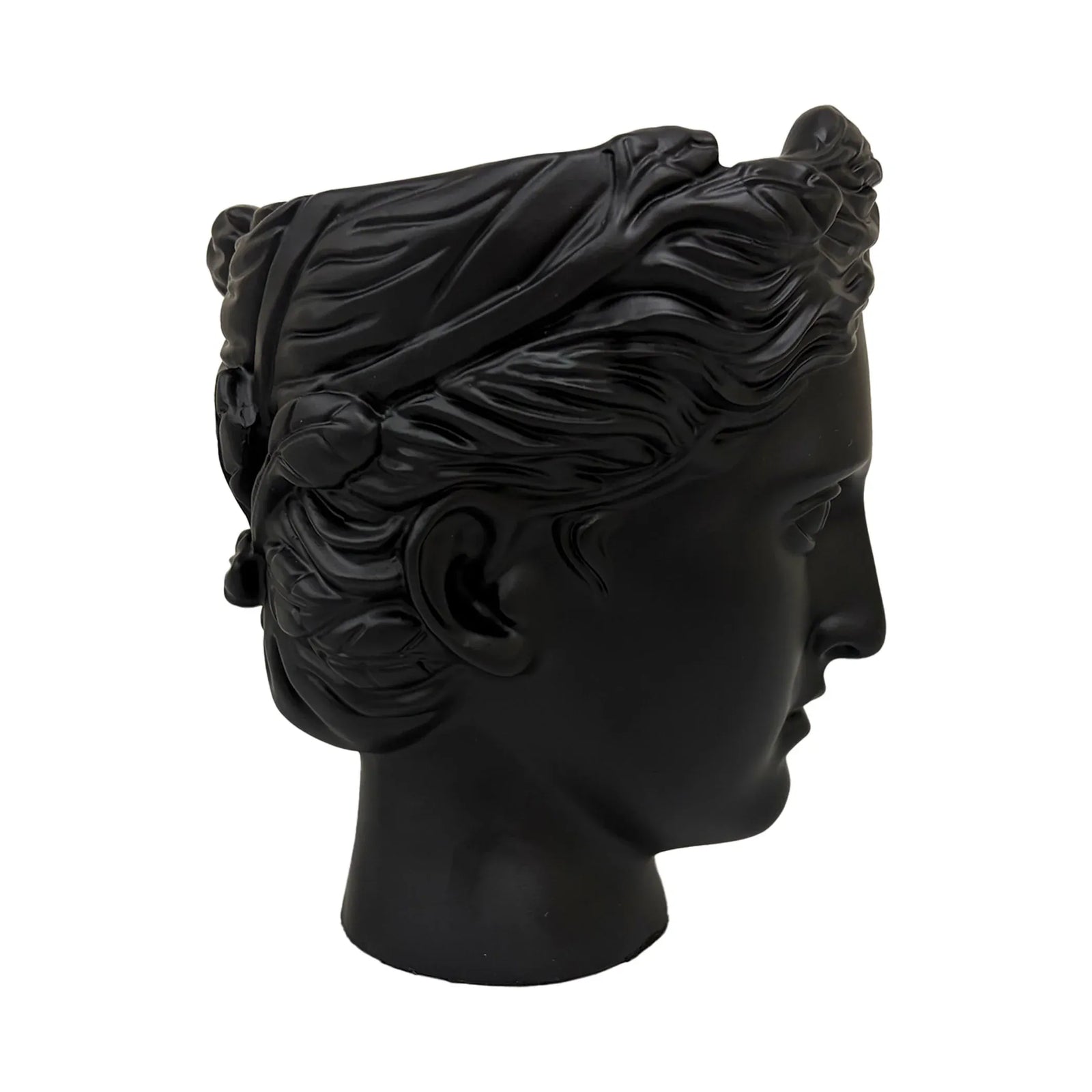 Urban Attitude Venus Head Planter - Matte Black