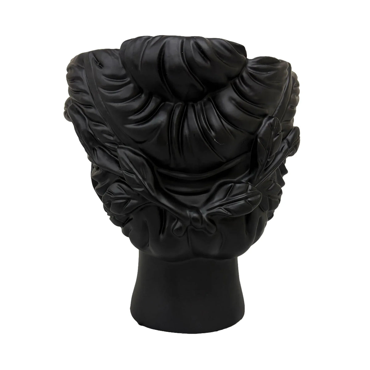 Urban Attitude Venus Head Planter - Matte Black